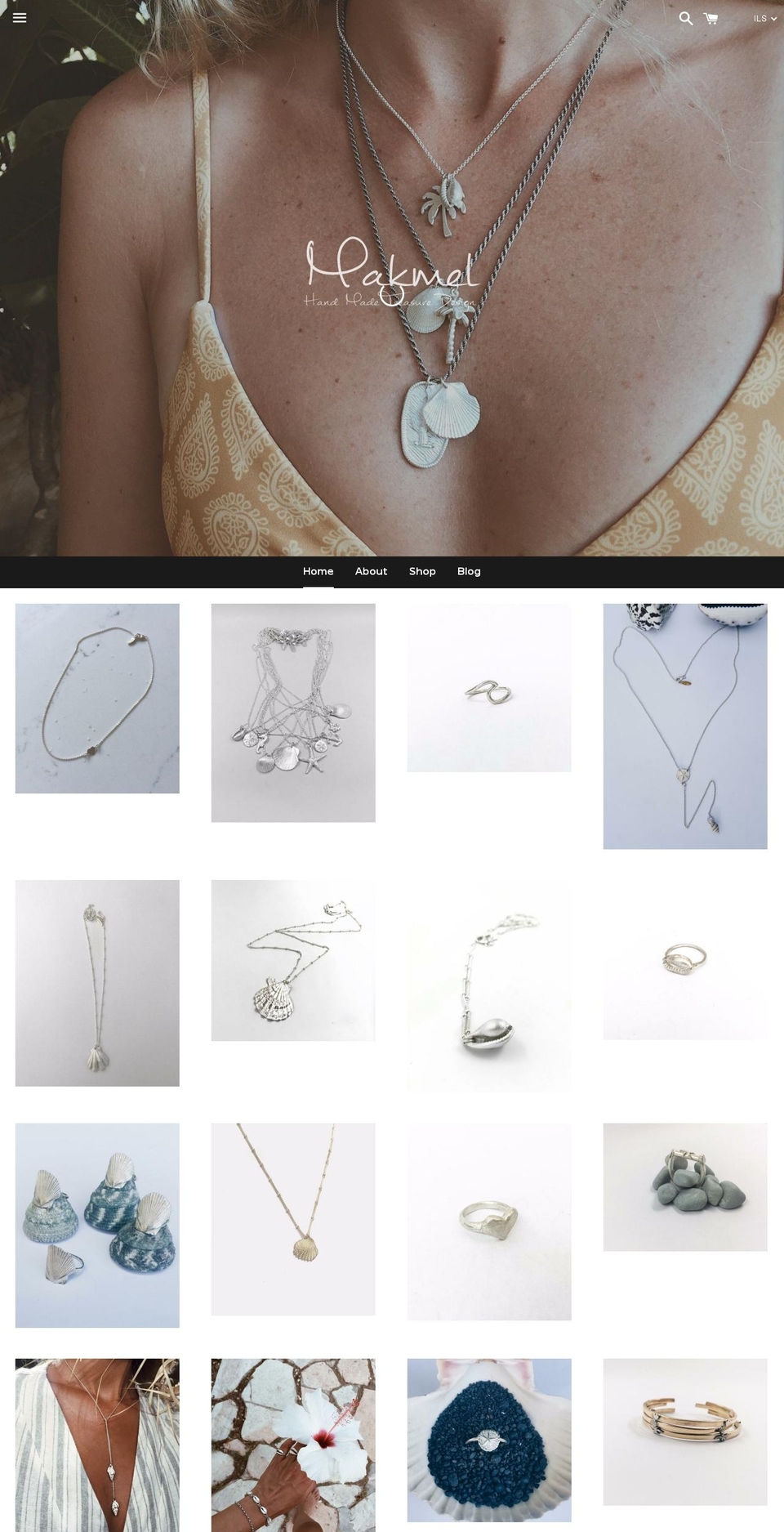 makmeldesign.com shopify website screenshot