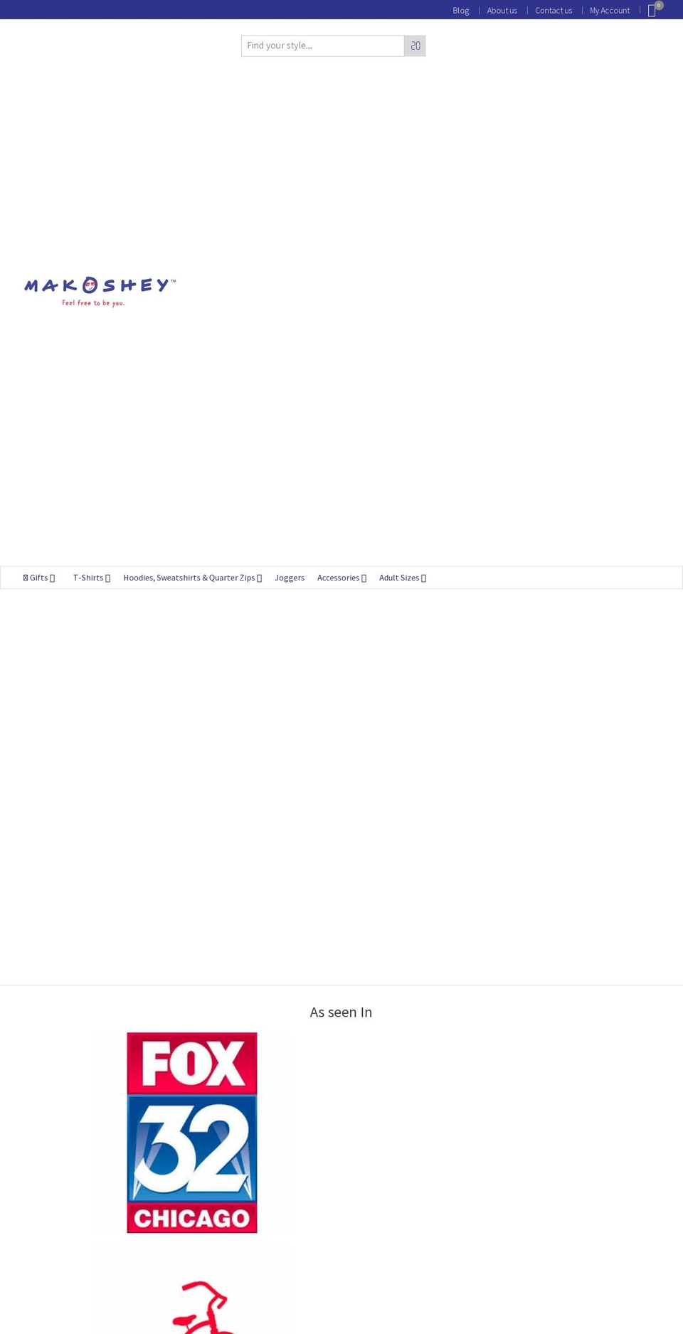 makoshey.com shopify website screenshot