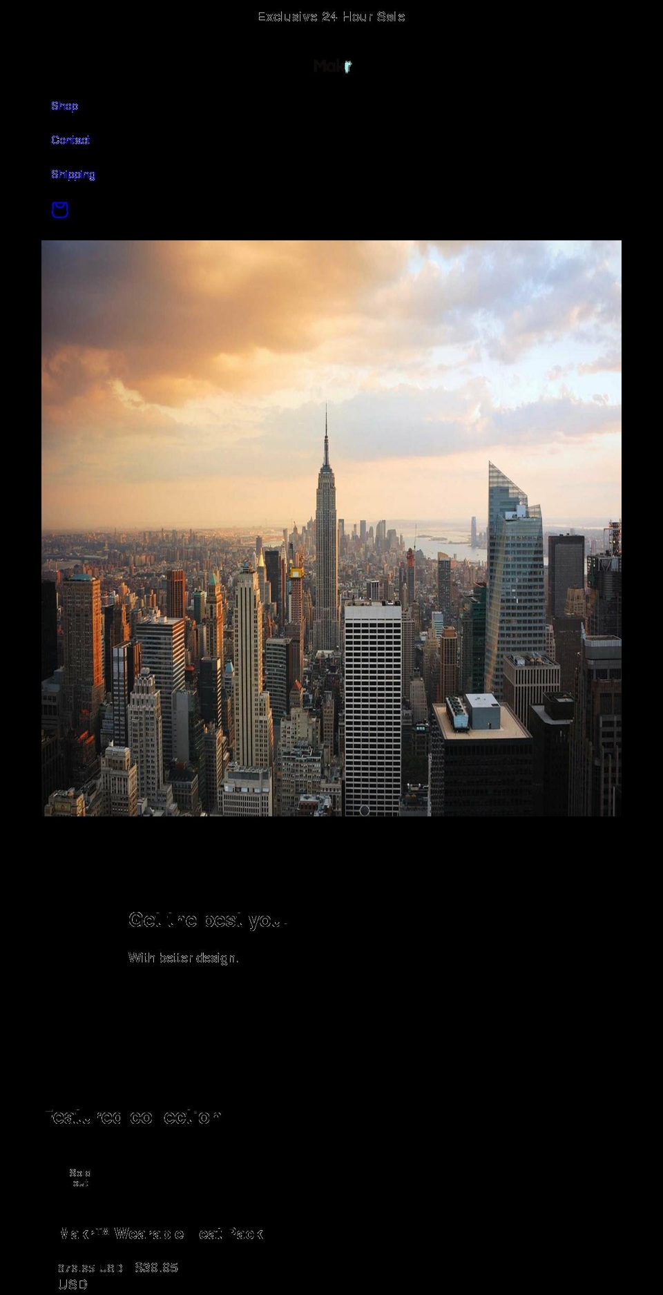 makrstudio.com shopify website screenshot