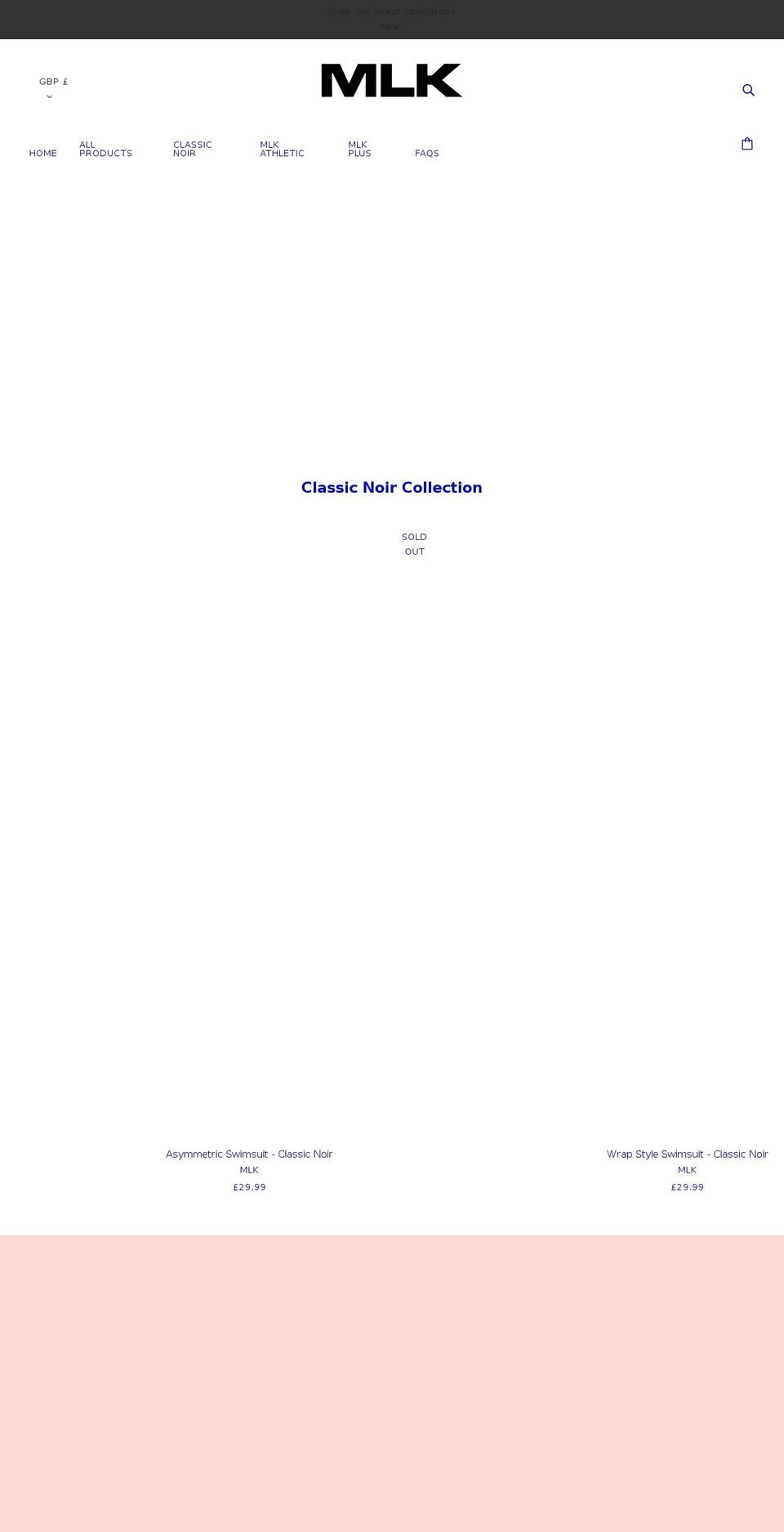 malaklondon.com shopify website screenshot