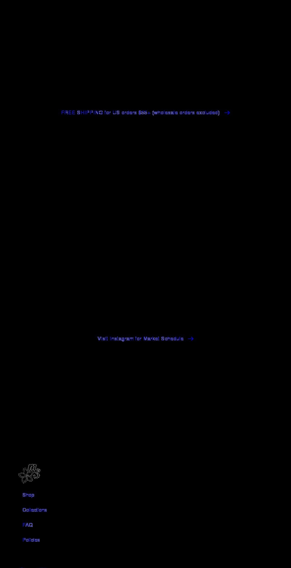 malamasoaps.com shopify website screenshot