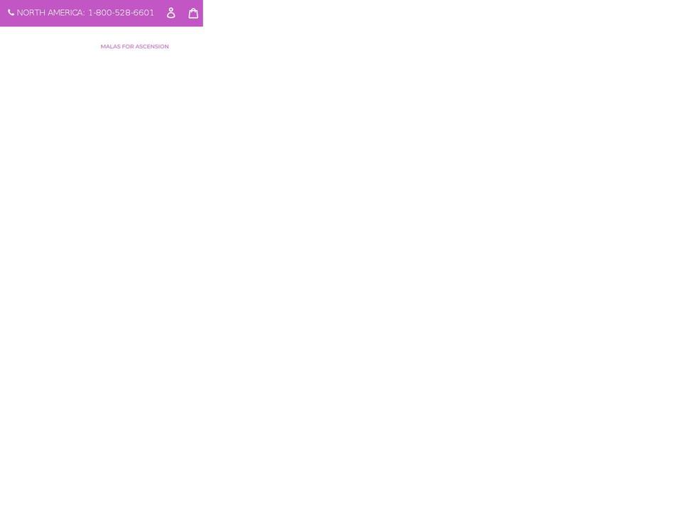 malasforascension.com shopify website screenshot