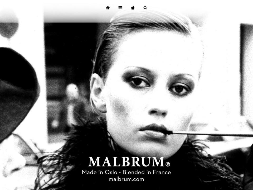 malbrum.com shopify website screenshot