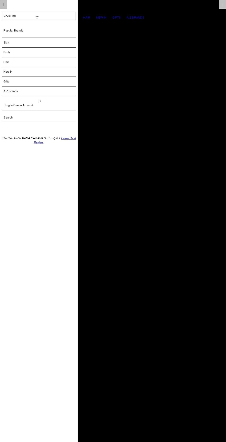 maleskinluxe.com shopify website screenshot