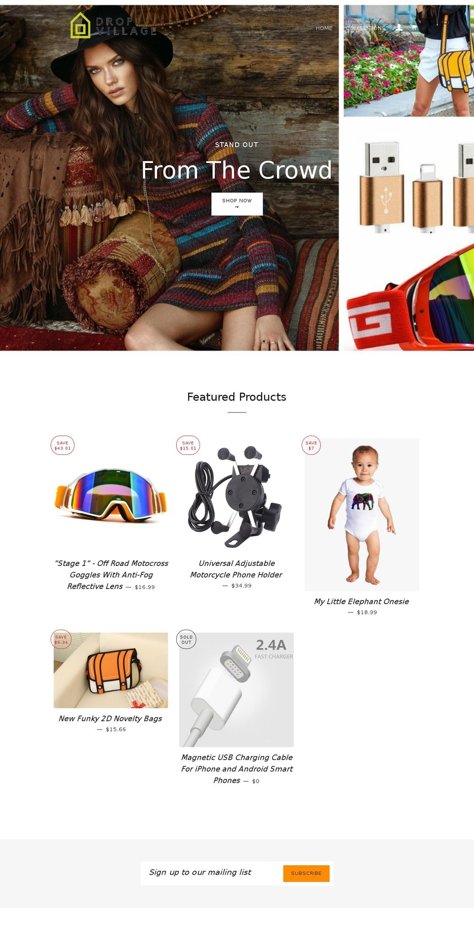 mallemoto.com — Shopify storefront screenshot