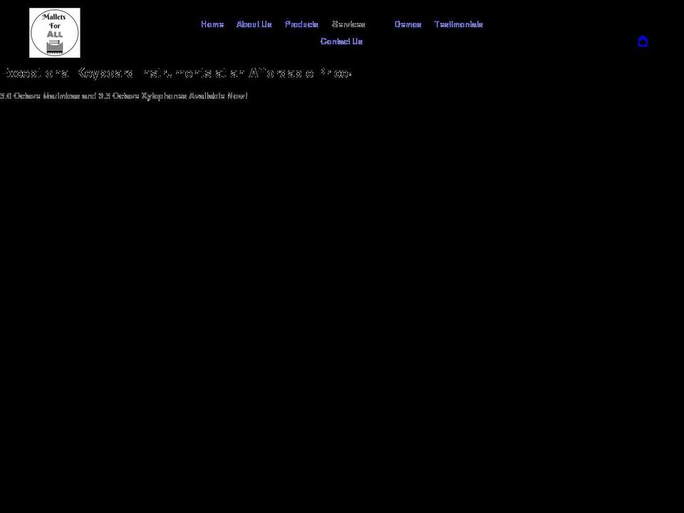 malletsforall.com shopify website screenshot