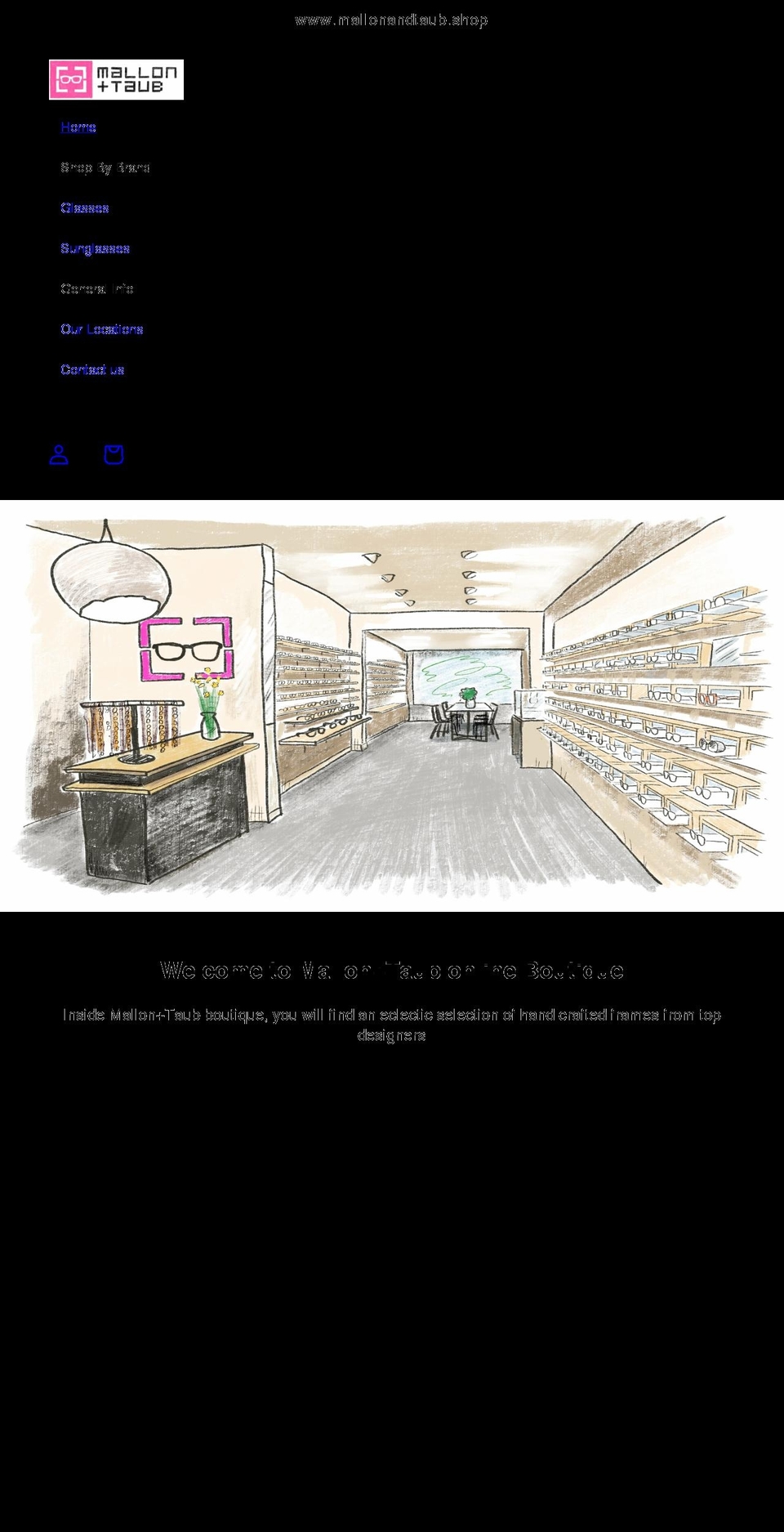 mallonandtaub.shop shopify website screenshot
