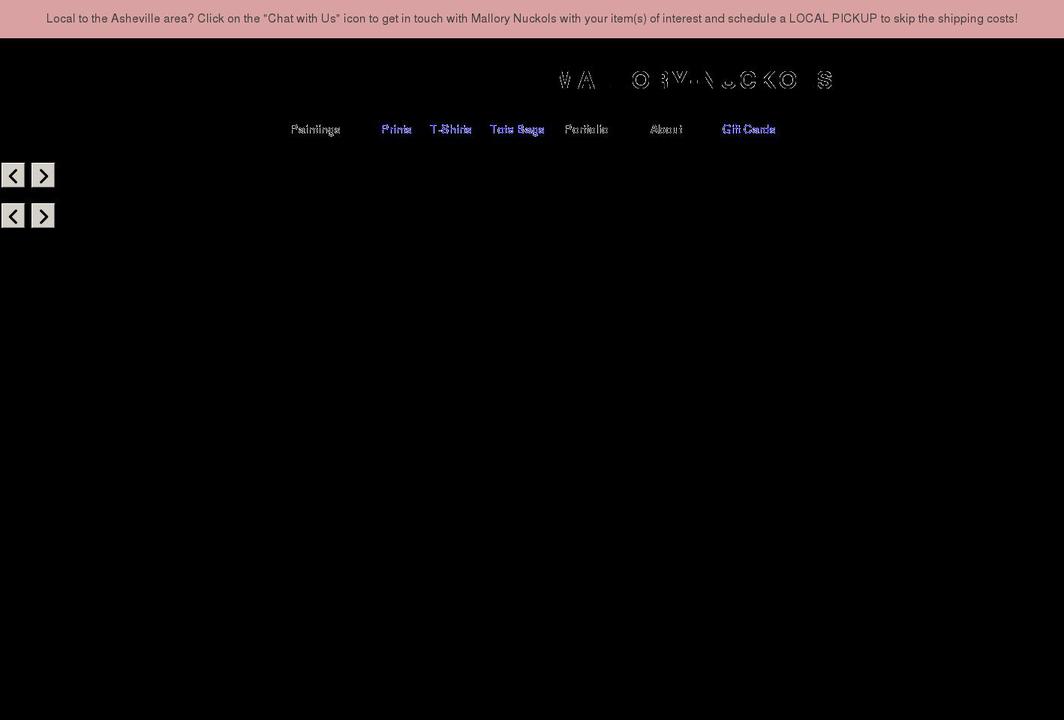 mallory-nuckols.com shopify website screenshot