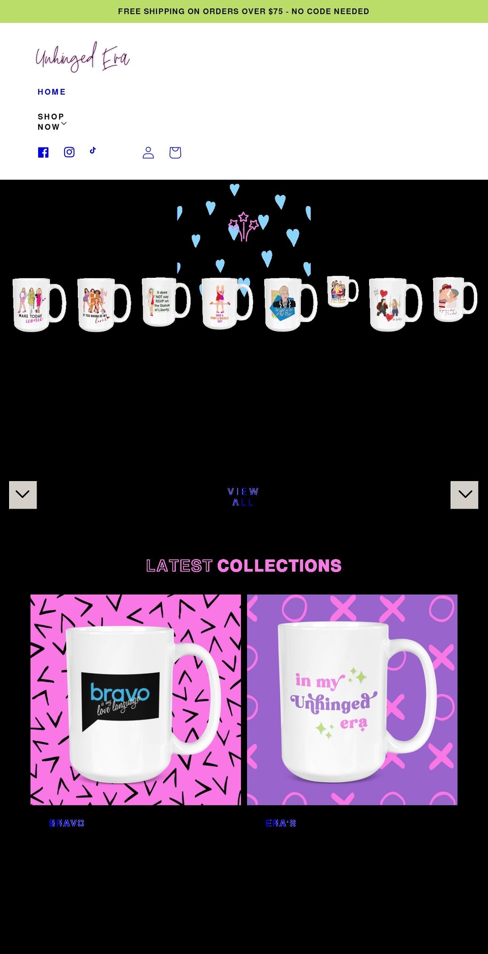 mallorymadecreations.com shopify website screenshot