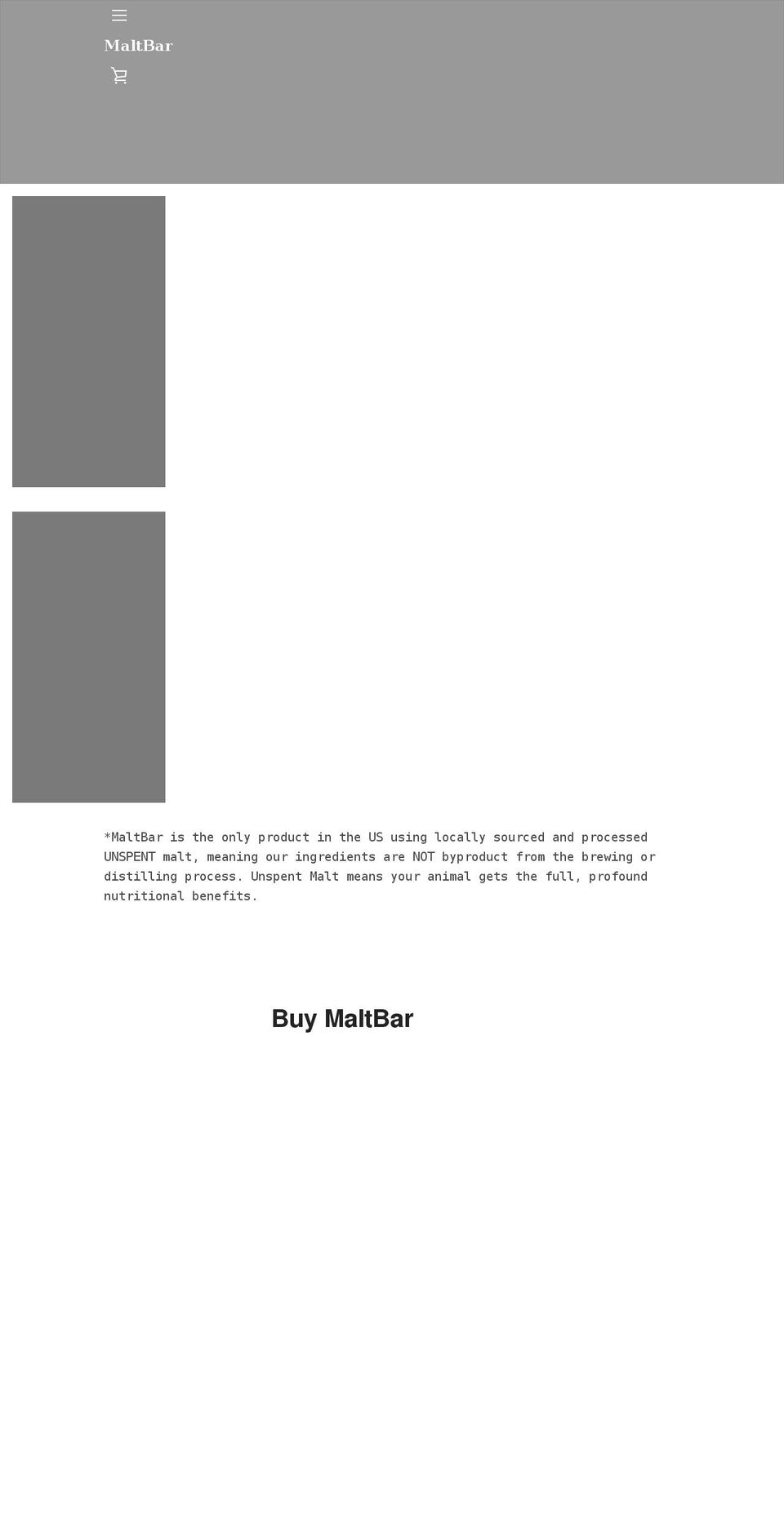 maltbar.net shopify website screenshot