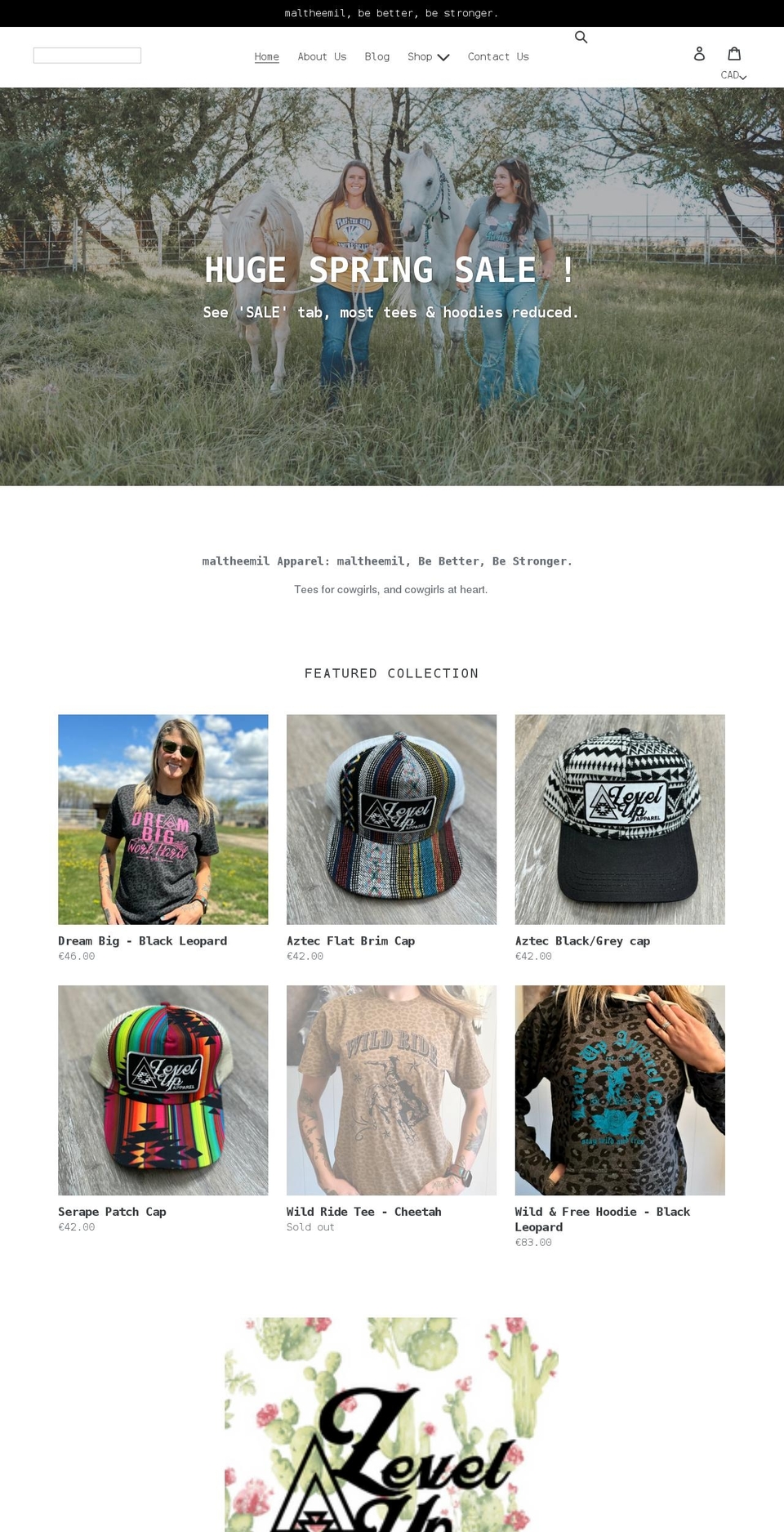 maltheemil.com shopify website screenshot