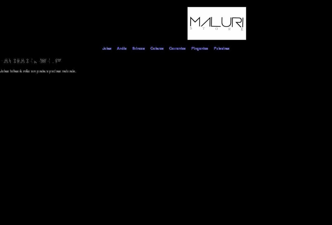 maluristore.com shopify website screenshot