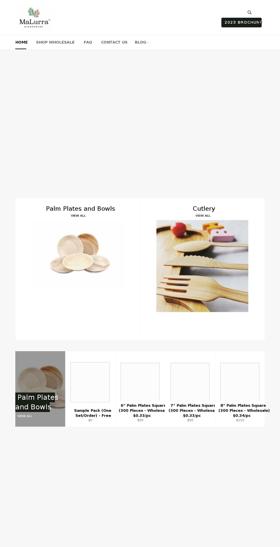 malurra.com shopify website screenshot