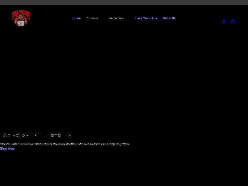 malweardesigns.com shopify website screenshot