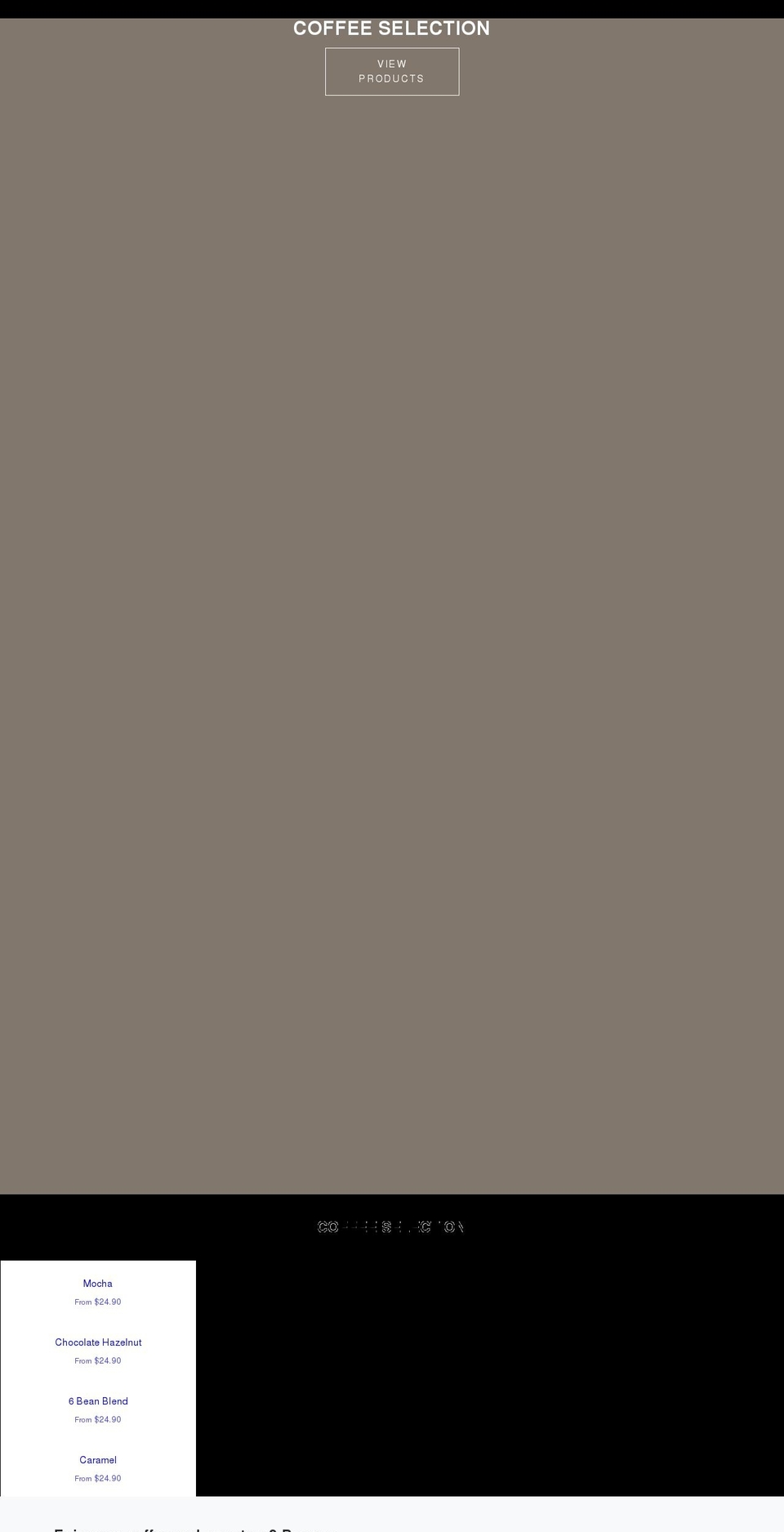 mama-africa-coffee.com shopify website screenshot