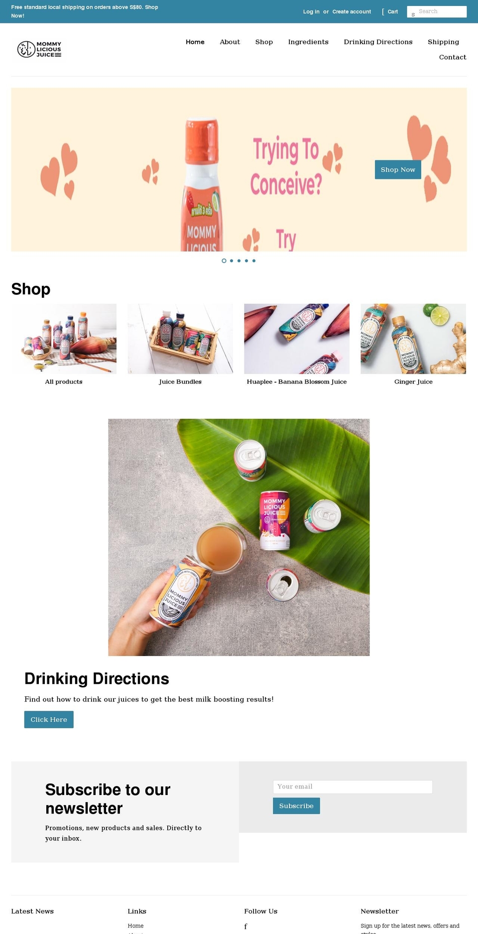 mamabubba.com shopify website screenshot