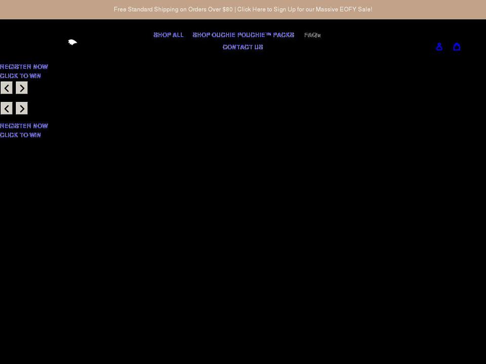 mamafox.com.au shopify website screenshot