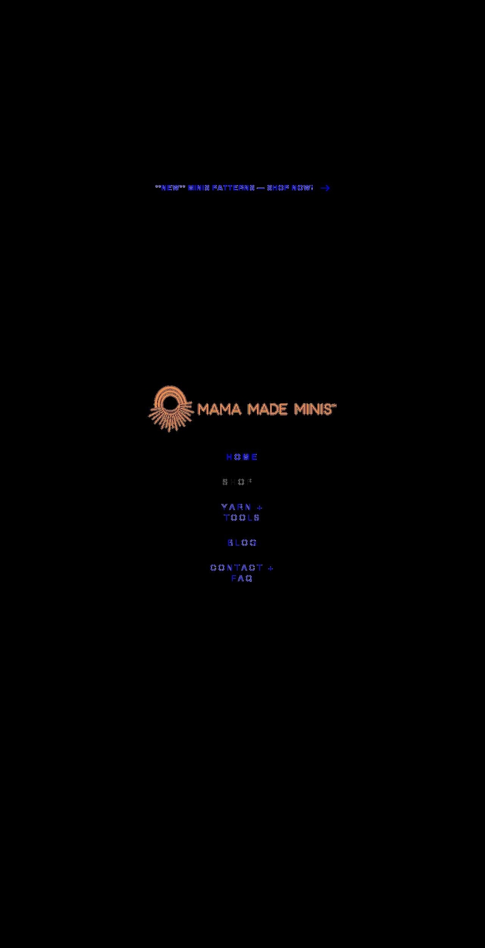 mamamademinis.com shopify website screenshot