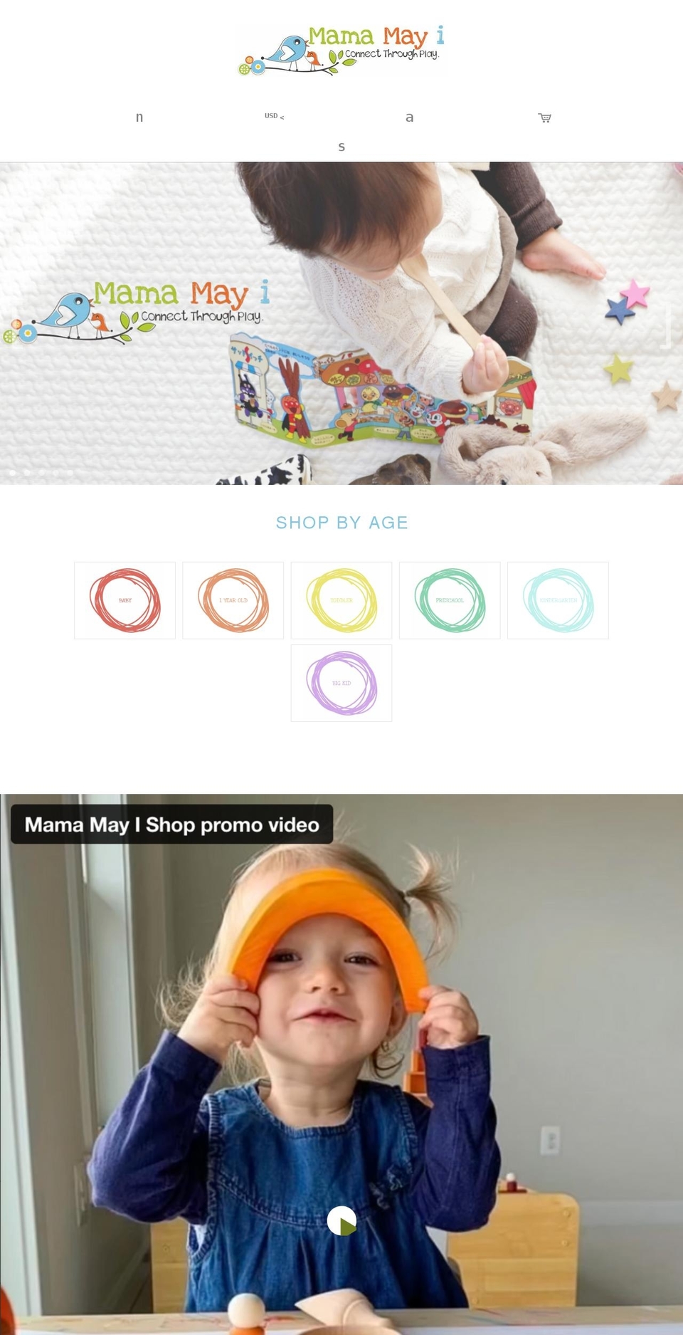 mamamayi.shop shopify website screenshot