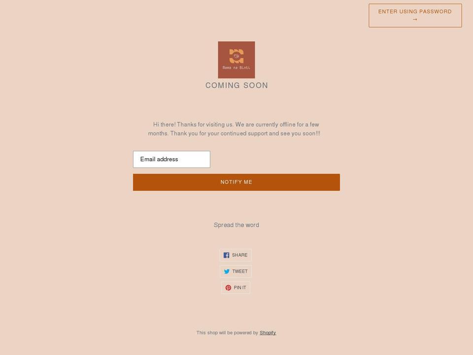 mamanabinti.africa shopify website screenshot