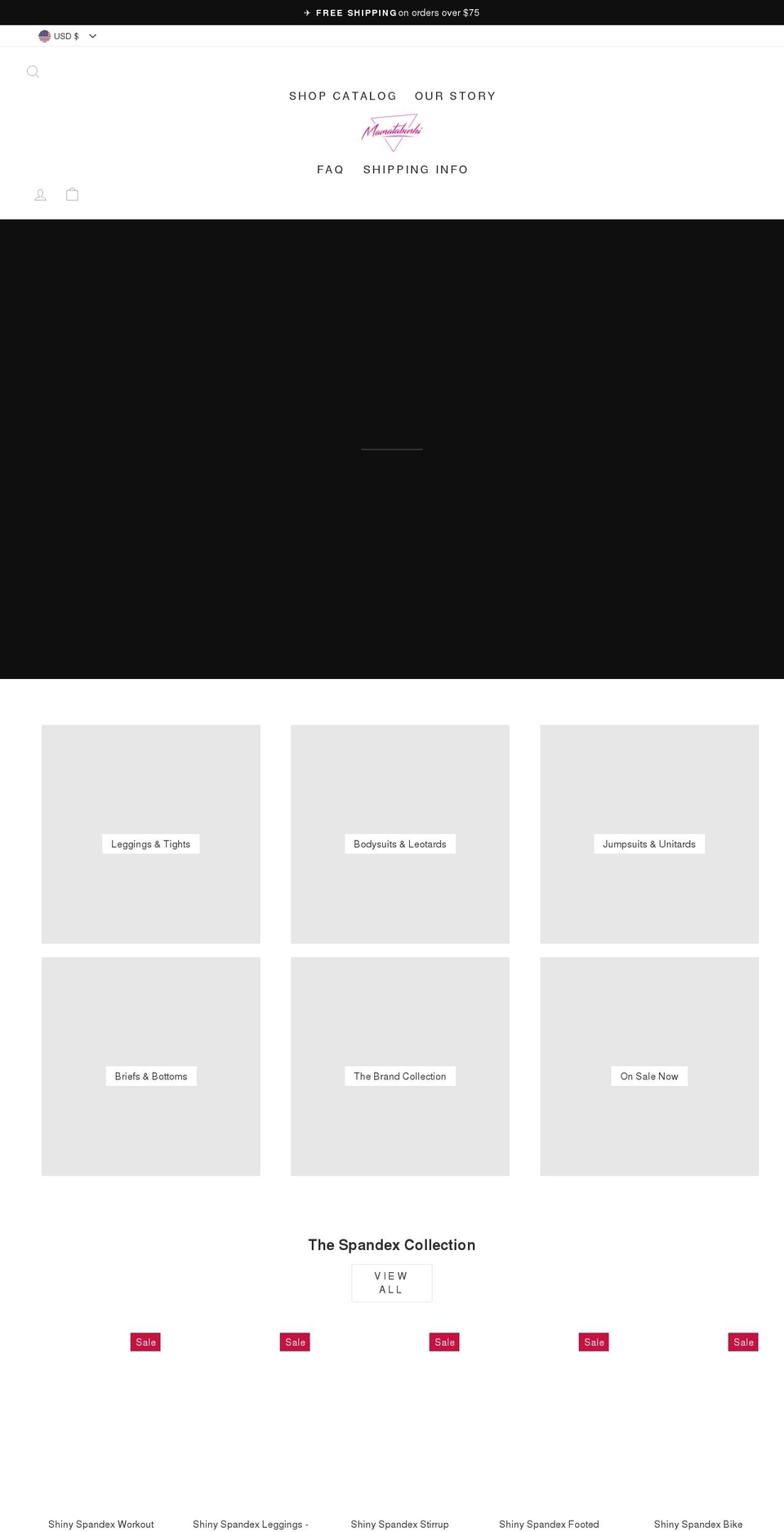 mamatabushi.com shopify website screenshot