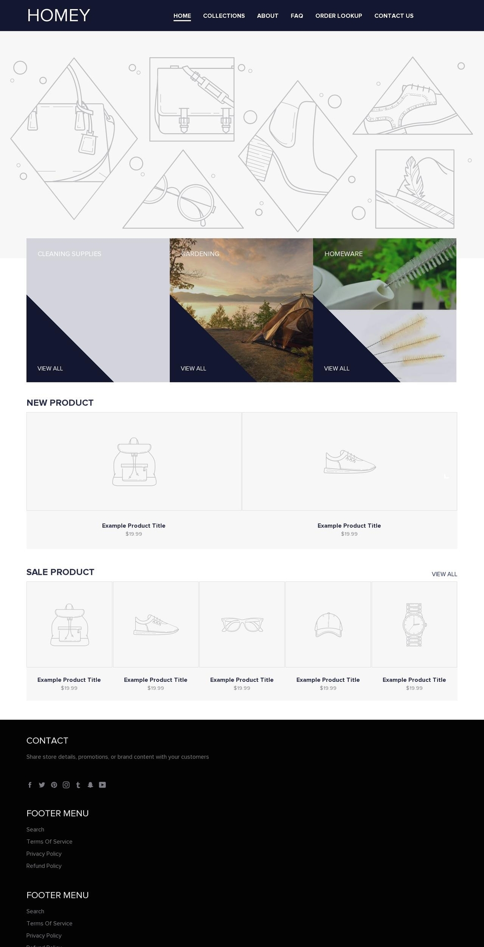 mamaware.com shopify website screenshot