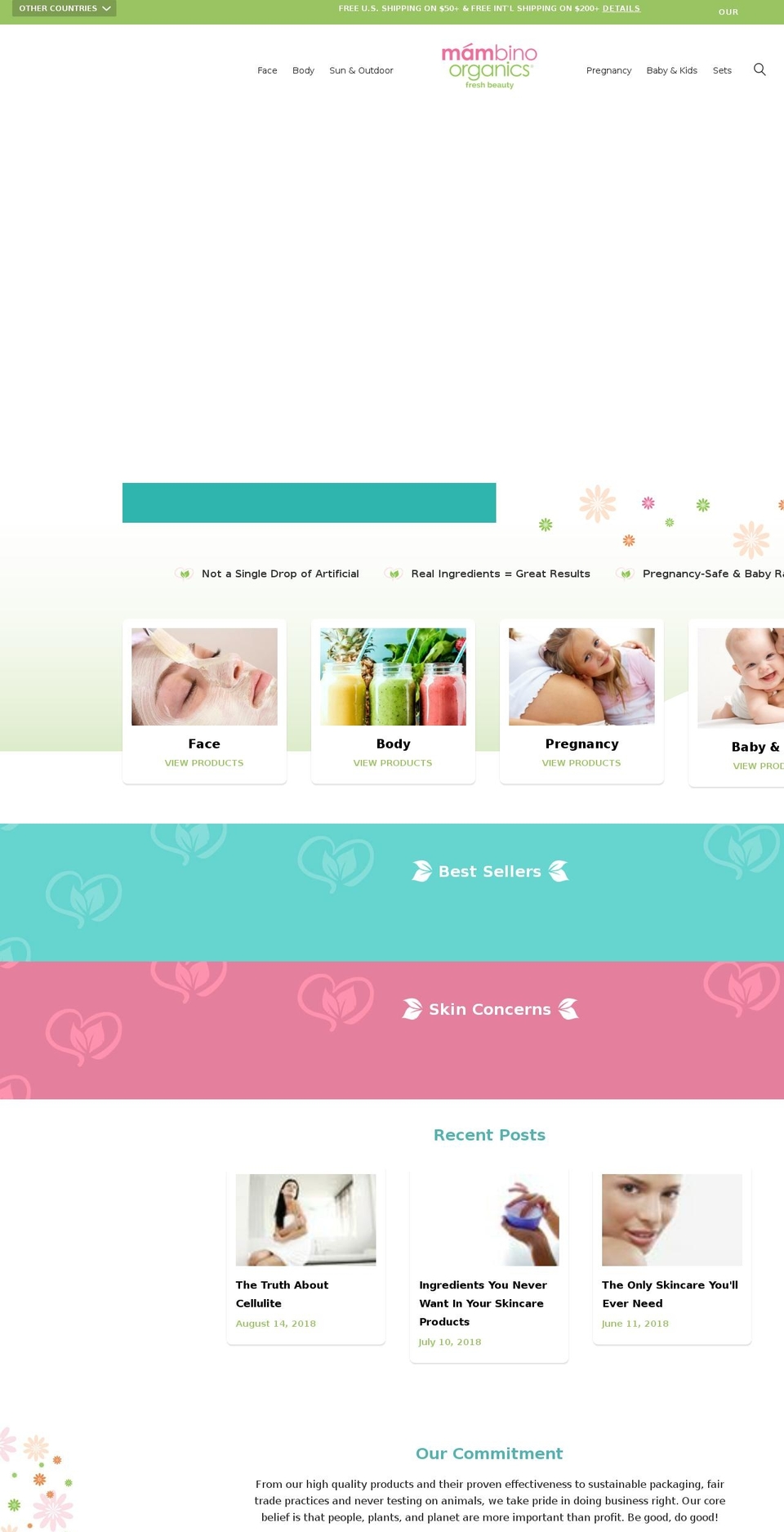 Turbo-portland Shopify theme site example mambinoorganics.com