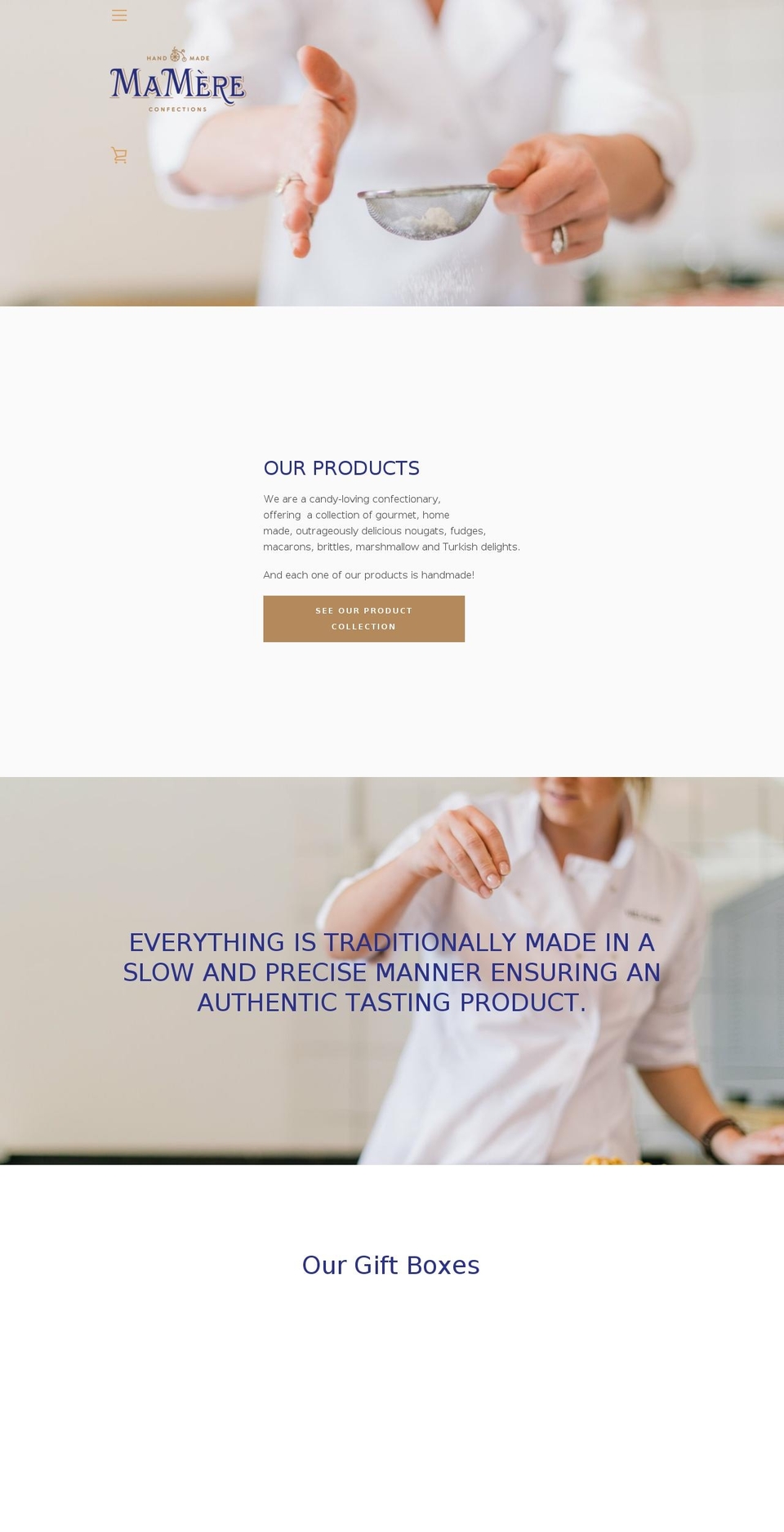 mamere.co.za shopify website screenshot