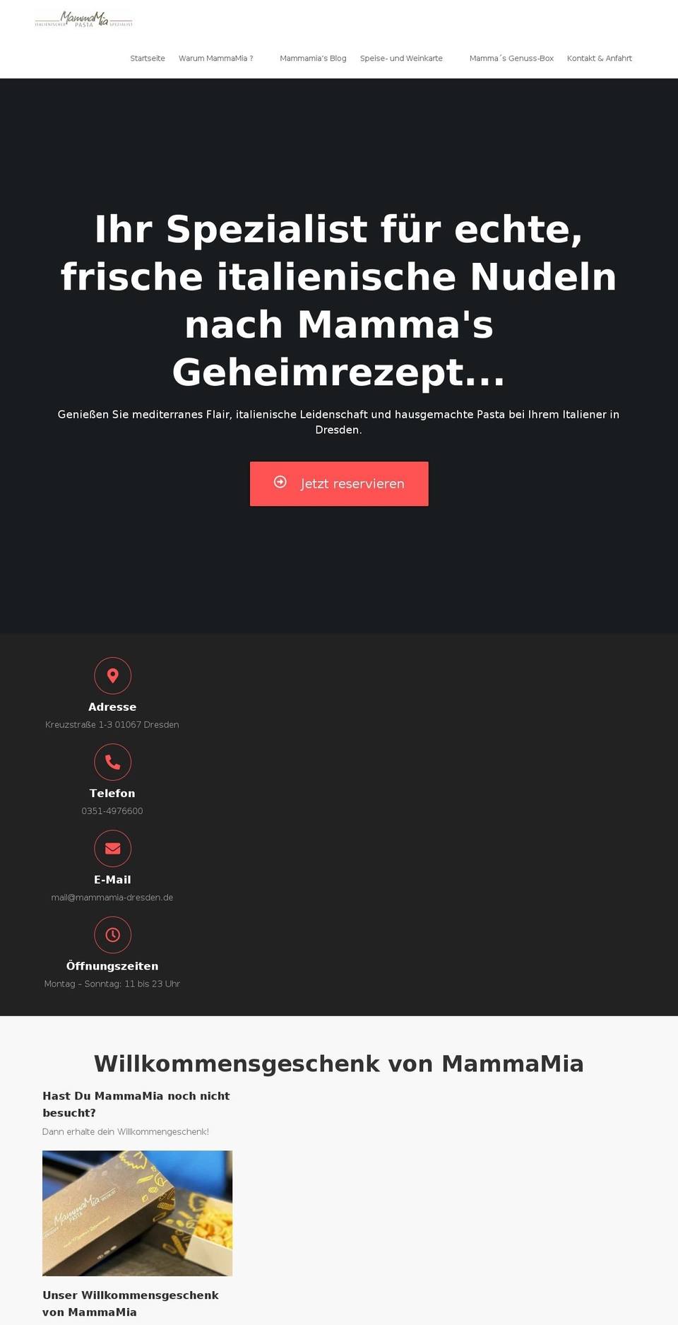 mammakocht.de shopify website screenshot