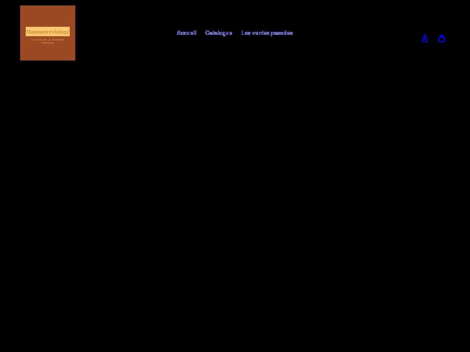 mamontrevintage.com shopify website screenshot