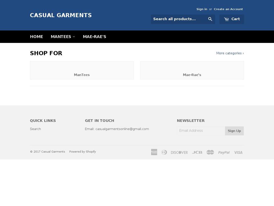 man-tees.com shopify website screenshot