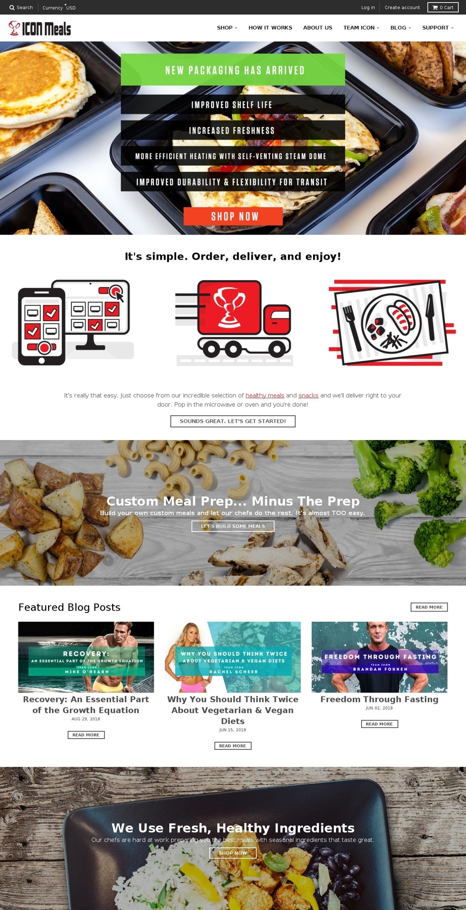 [DEV] MM District \u0026 ICON Meals Shopify theme site example manageyourmeals.com