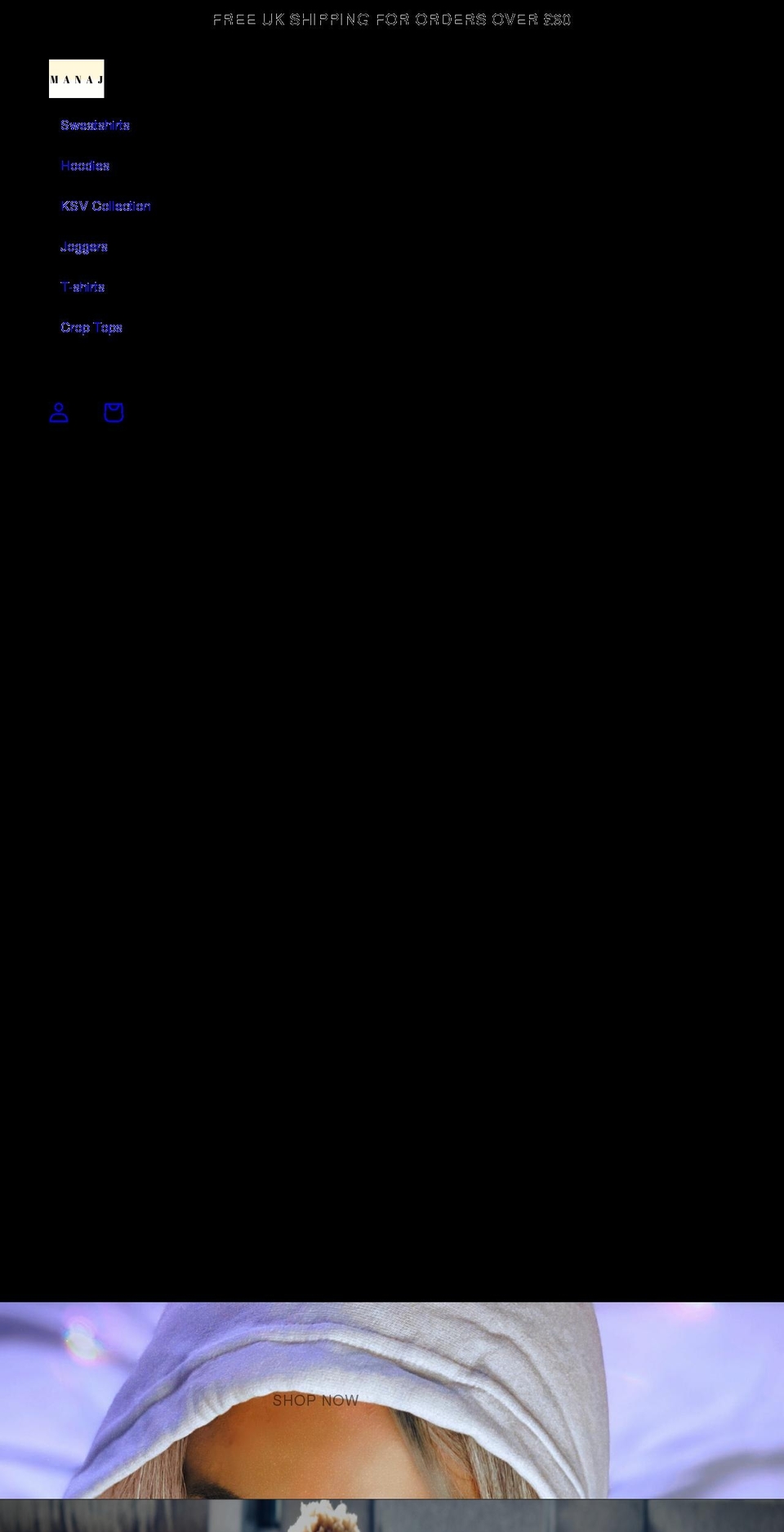 manajdesign.com shopify website screenshot