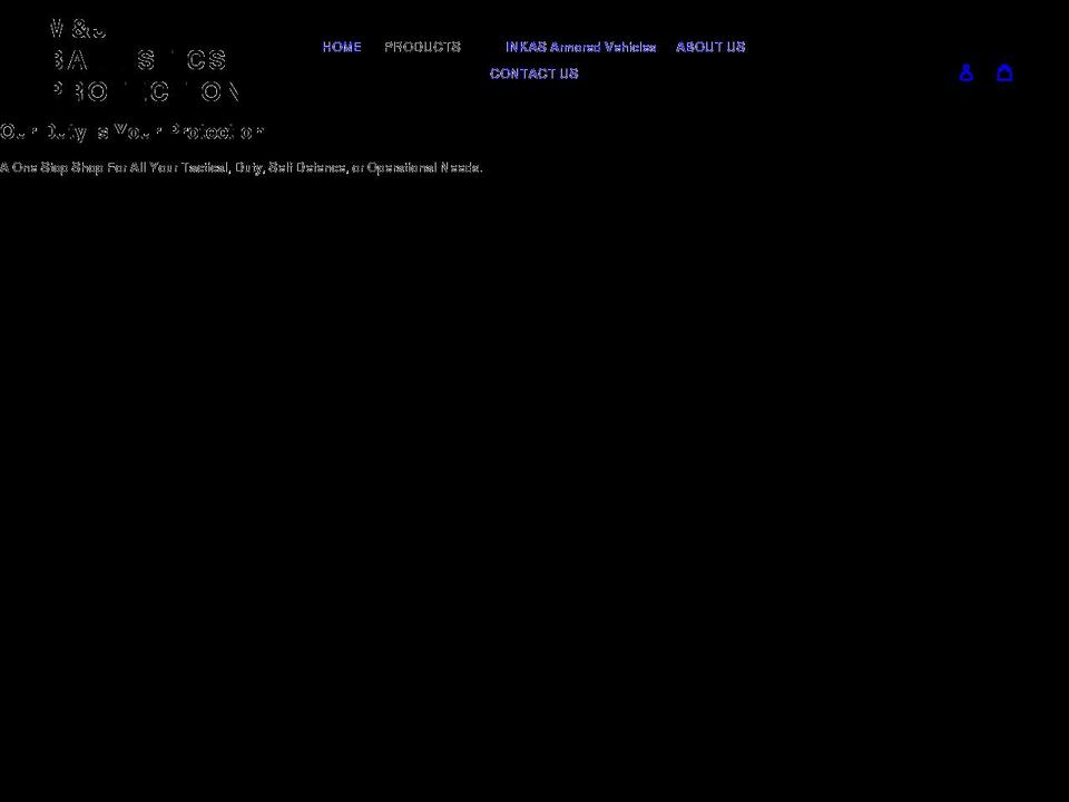 mandjballisticprotection.com shopify website screenshot
