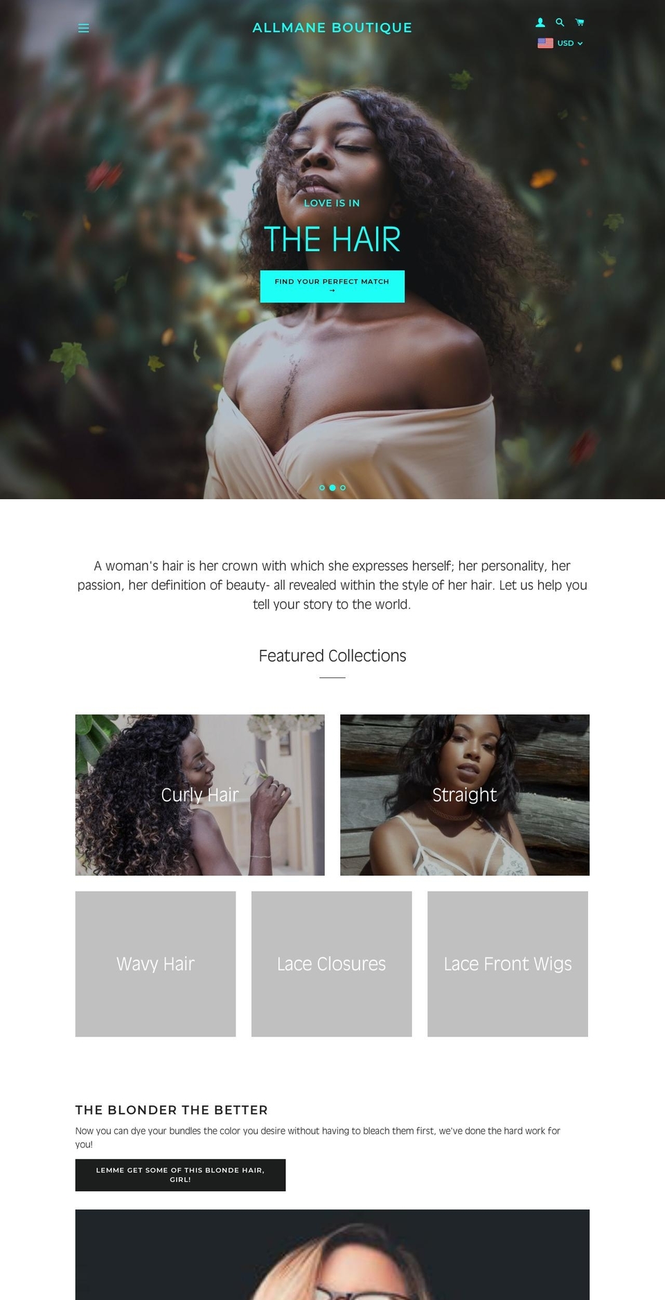 maneboutique.com — Shopify storefront screenshot