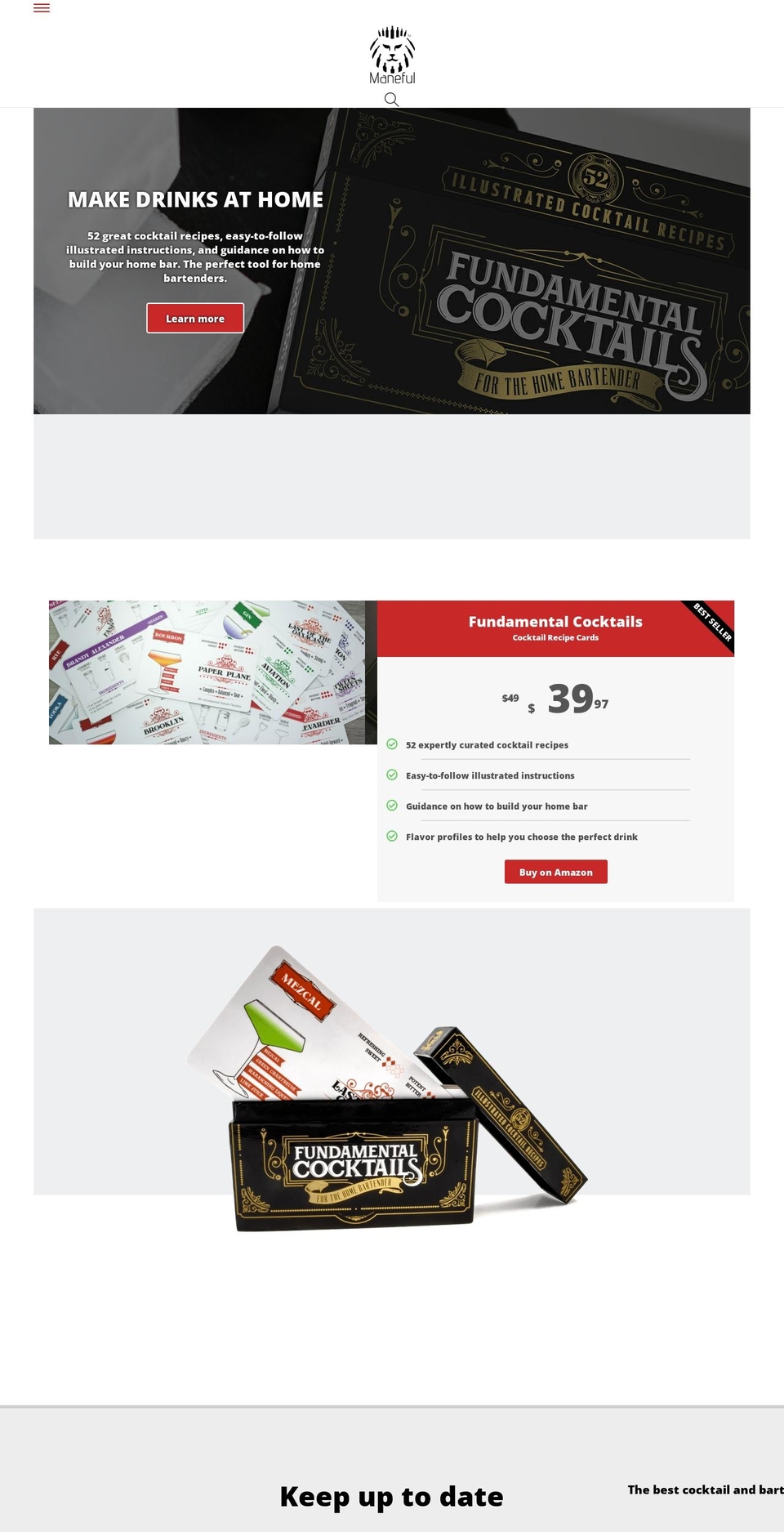 maneful.com — Shopify storefront screenshot
