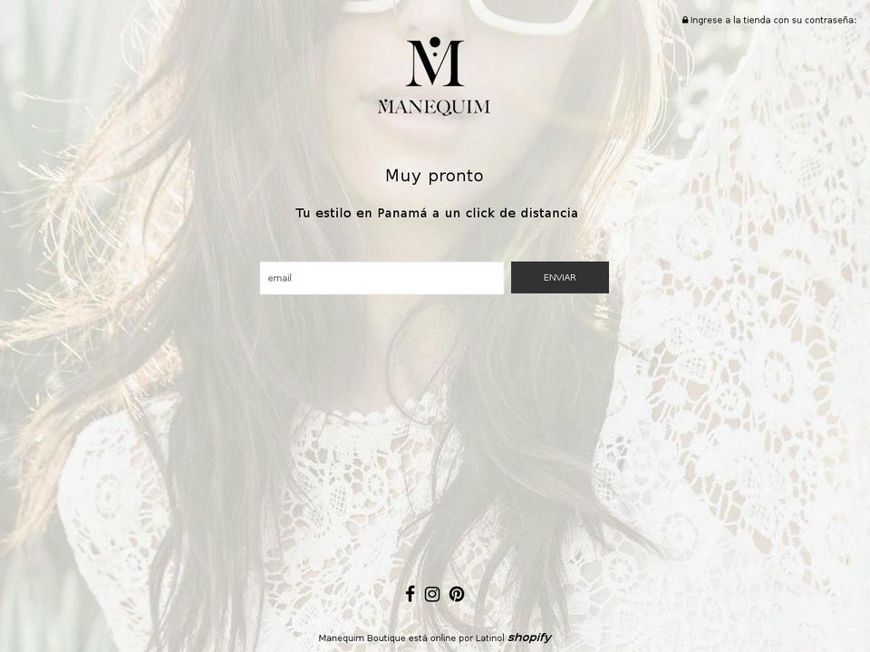 manequim-boutique.com shopify website screenshot
