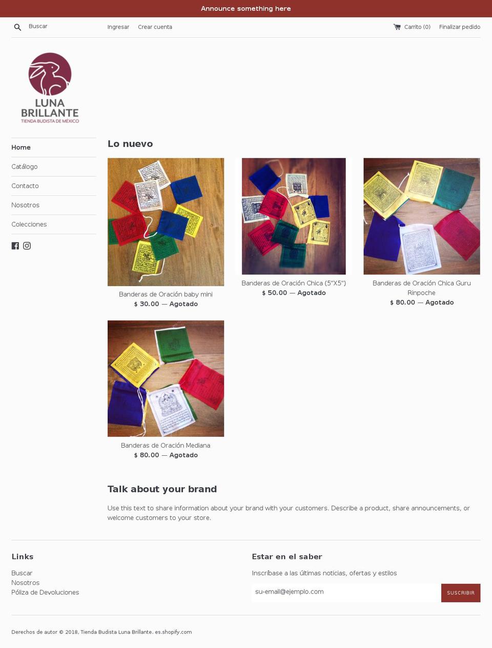 mangalashop.com — Shopify storefront screenshot