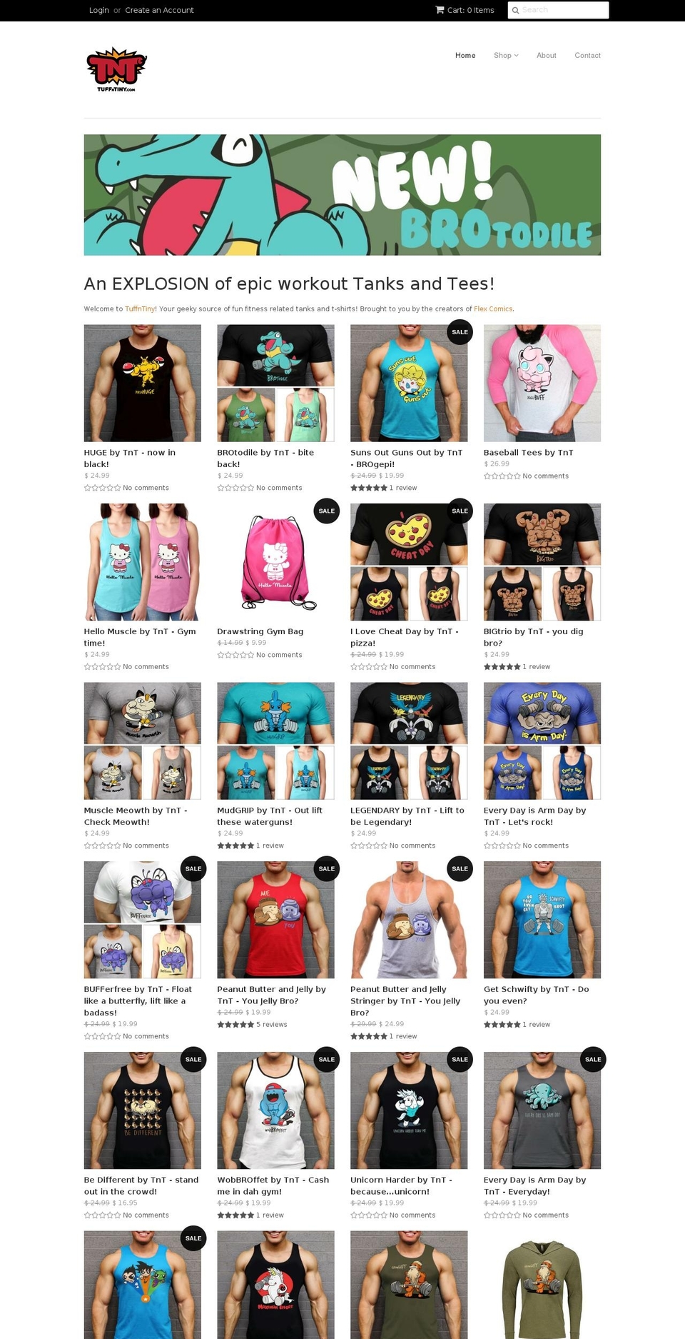 mangamuscle.com — Shopify storefront screenshot