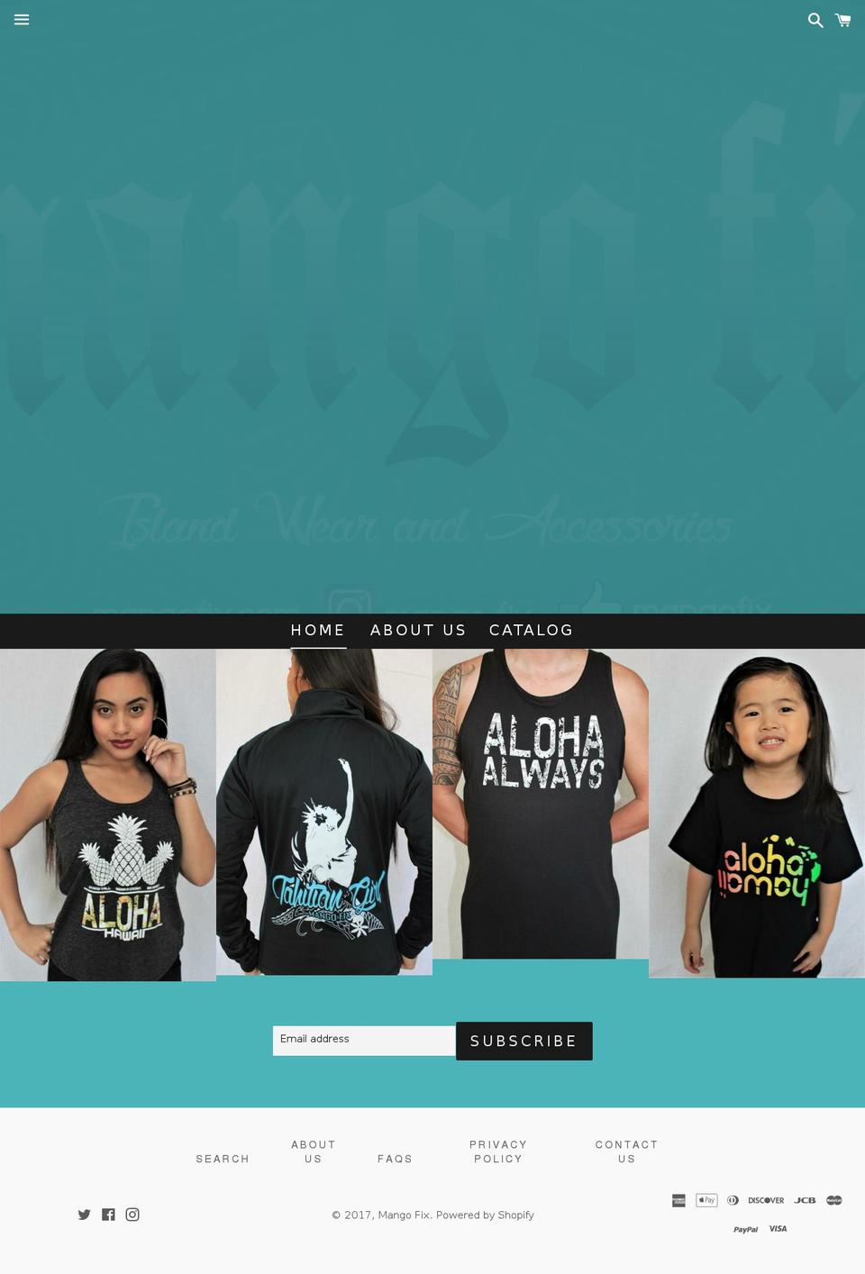 mangofix.com shopify website screenshot