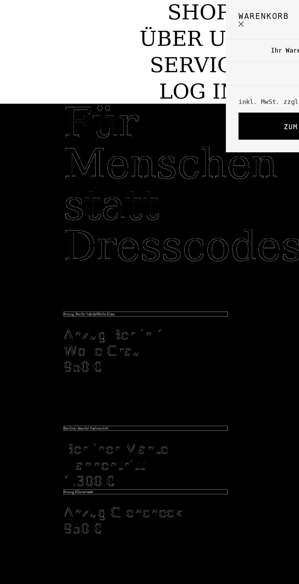 manheimerberlin.com shopify website screenshot