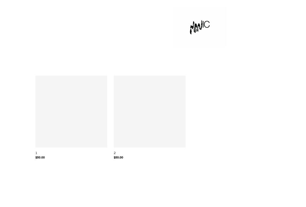 manicmanic.com shopify website screenshot