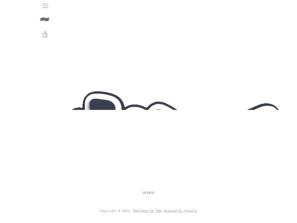 manifest-by-tnr.myshopify.com shopify website screenshot