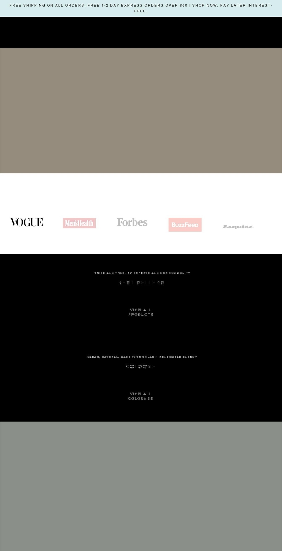 manifestsupply.com shopify website screenshot