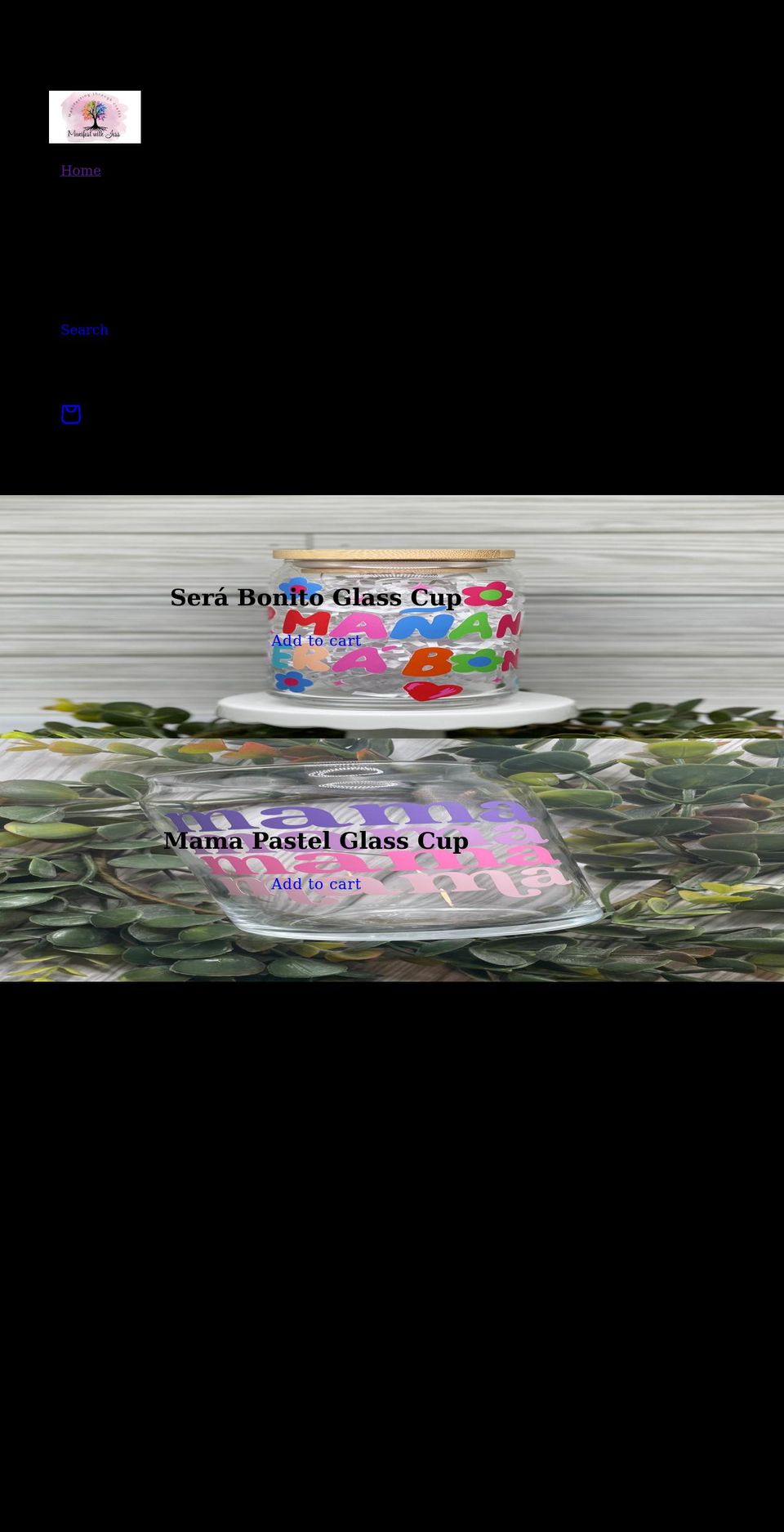 manifestwithjess.com shopify website screenshot