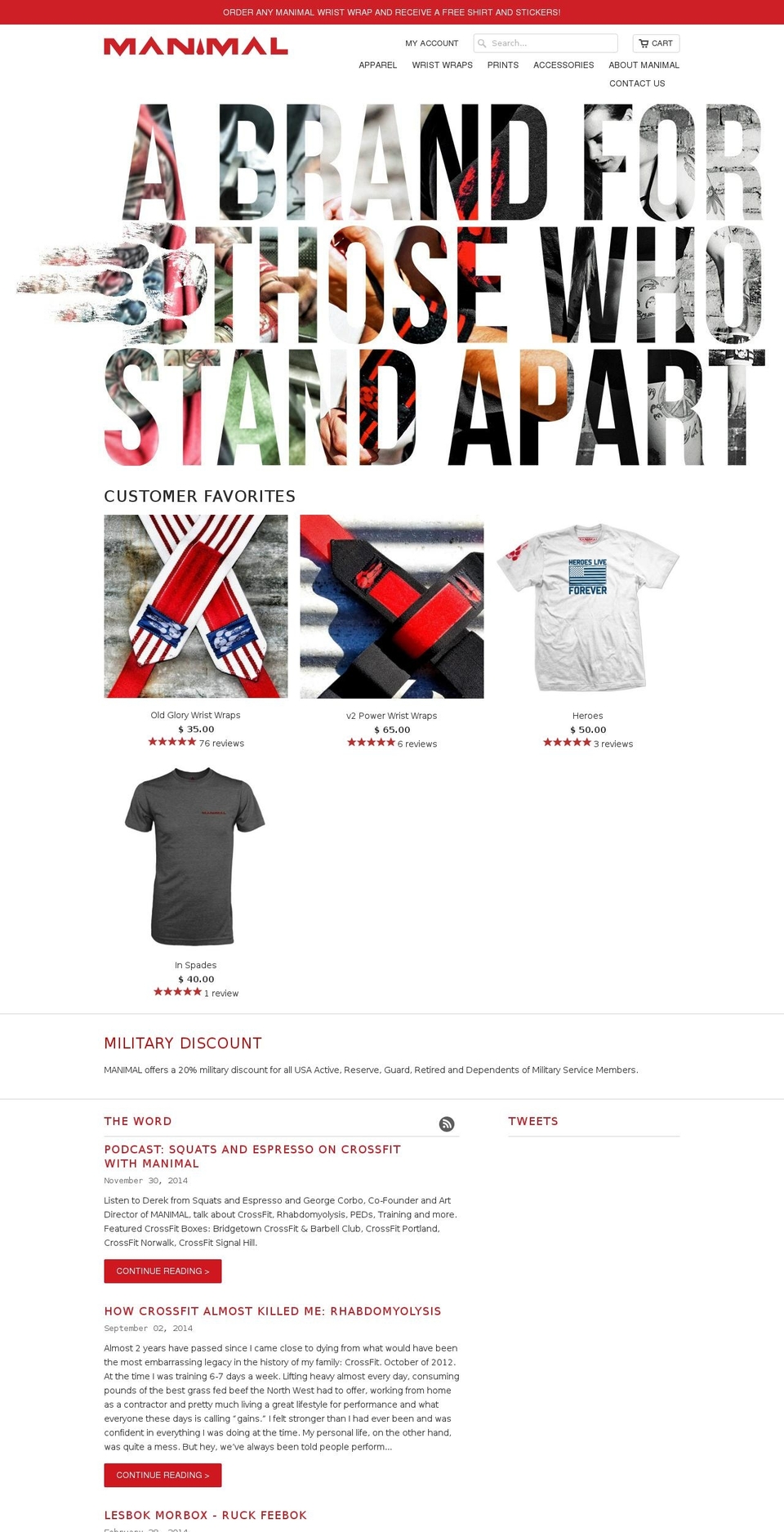 manimalstrong.com shopify website screenshot