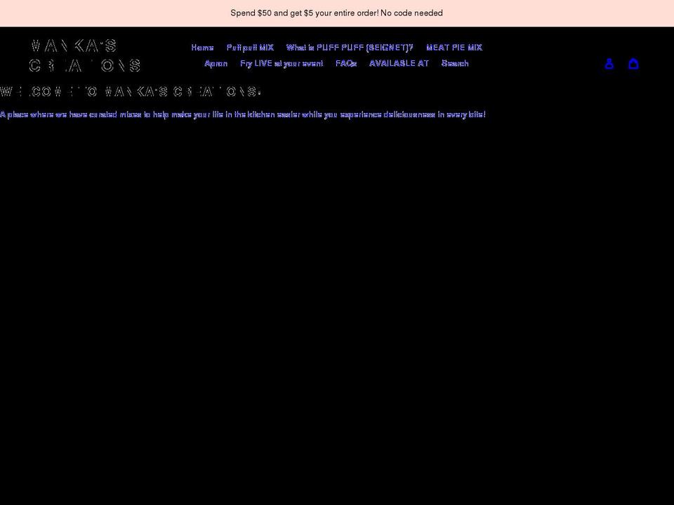 mankascreations.com shopify website screenshot