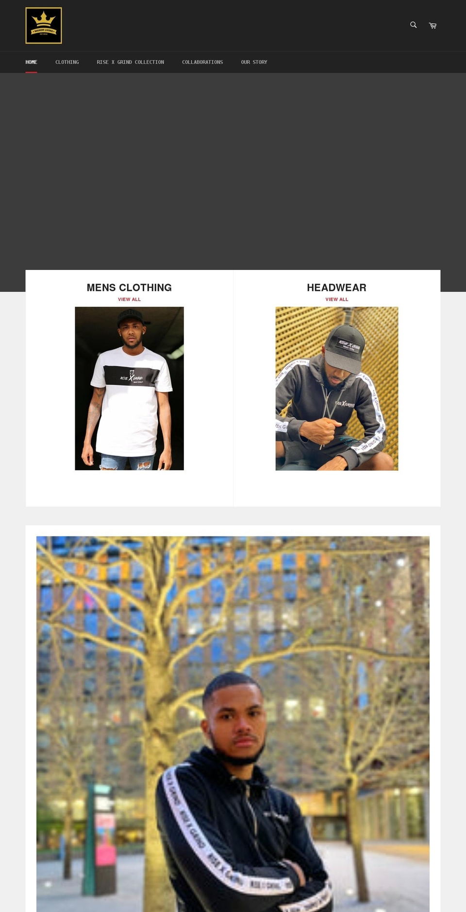 manorlivingldn.co.uk shopify website screenshot