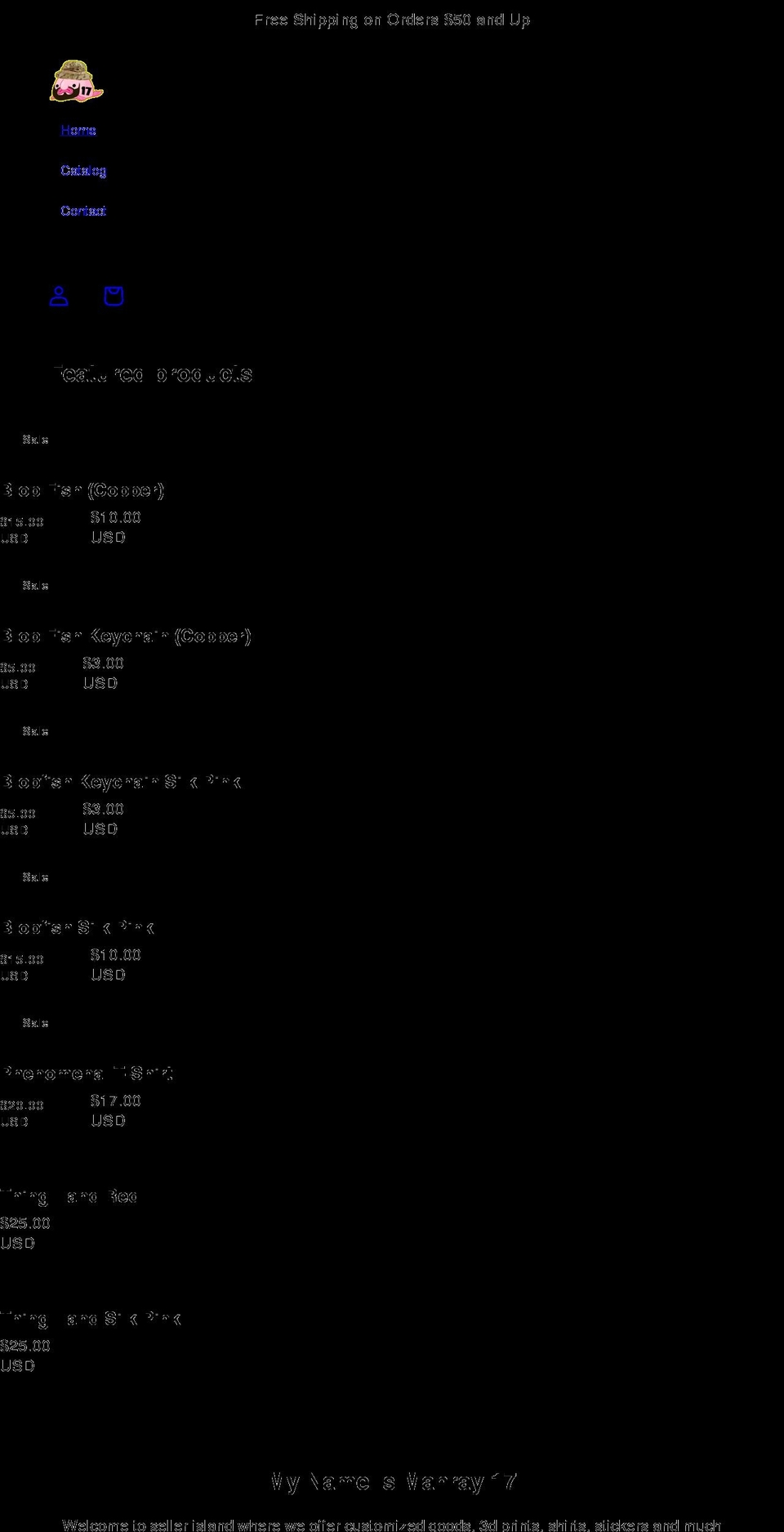 manray17.com shopify website screenshot