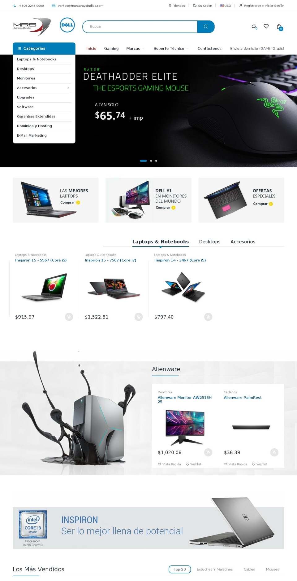 Electro (2017-06-23) Shopify theme site example mantareyestudios.com